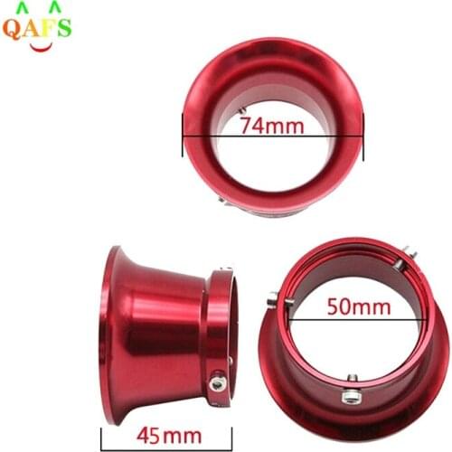 1PC Universal Motorcycle Carburetor Refit Cone Cup Aluminium Alloy Air Filter Interface Cup Wind Cup 50mm