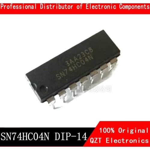 10PCS SN74HC04N DIP14 SN74HC04 DIP 74HC04N DIP-14 74HC04 new and original IC