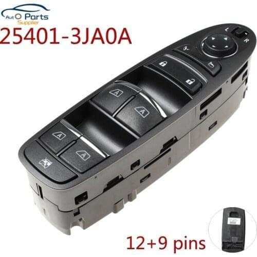 25401-3JA0A 254013JA0A Window Master Control Switch For Nissan Infiniti Q50 Q50L V37 - Q50 2013 V37Z - Q50L 2014