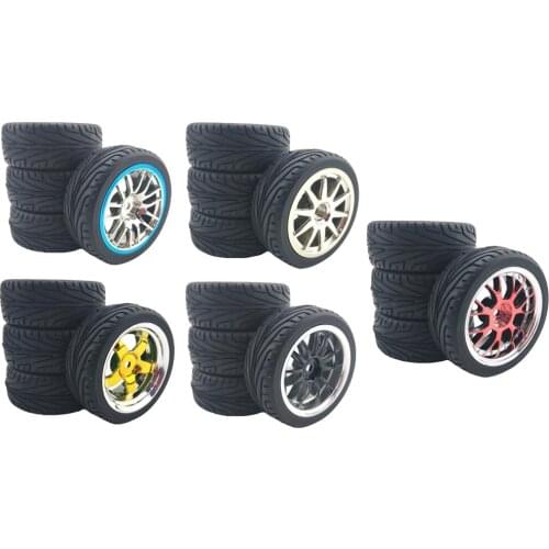 4Pack of Wheel Tire for WLtoys 144001 124018 HSP Monster Truck Off Road Buggy
