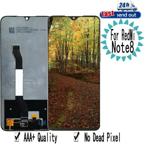 6.3" Note8 LCD For Xiaomi Redmi Note 8 LCD Display Touch Screen Tested Digitizer Assembly For Redmi Note8