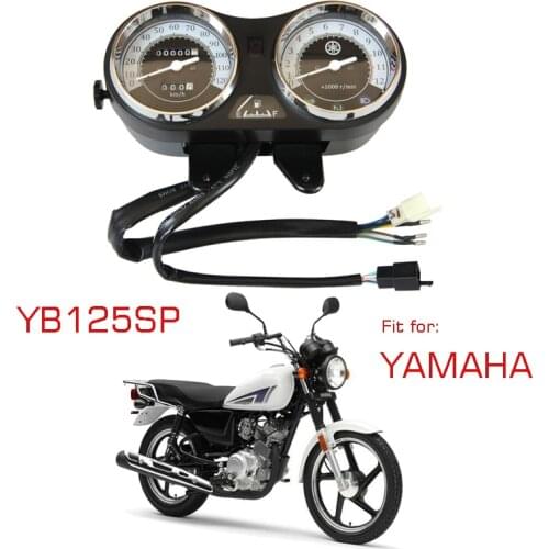 Motorcycle Accessories Instrument Speedometer Tachometer for Jianshe Yamaha YBR125 JYM125 Tacho Speed Meter Clock Assy Euro-I-II
