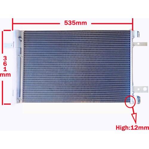 Car Air Conditioner Condenser for C4 Auto Condenser acondicionado Condensador OEM: 940458 / 9816746580