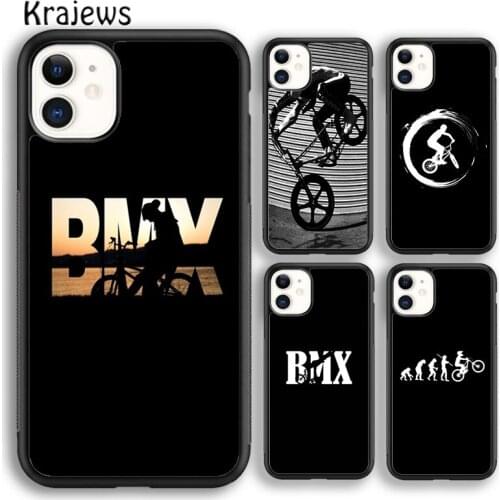Krajews BMX Bike Extreme Sport Phone Case Cover For iPhone 5s 6s 7 8 plus X XS XR 11 12 pro max Samsung Galaxy S7 S8 S9 S10 Plus