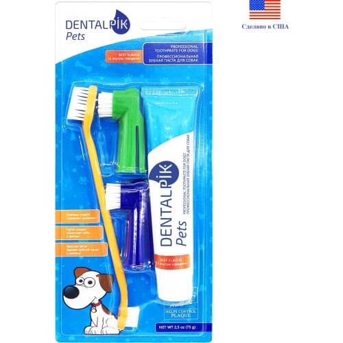 Dentalpik Pet Toothpaste And Brush
