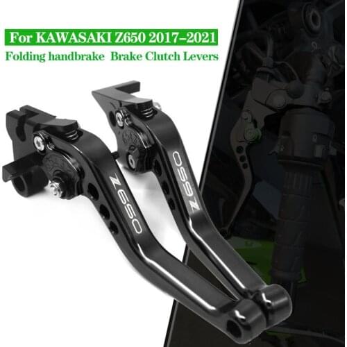 For Kawasaki Z650 Z-650 2017 2018 2019 2020 2021 Accessories Motorcycle Short Brake Clutch Levers Handle