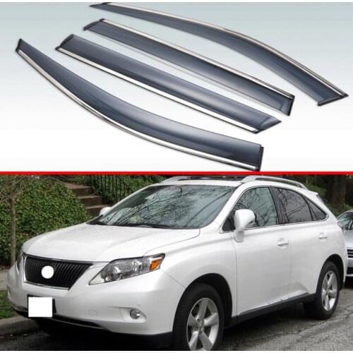 For Lexus Rx (AL10) RX330 Rx270 Rx300 Rx400h rx450h 2010-2015 Harrier Plastic Exterior Visor Vent Shades Window Sun Rain Guard
