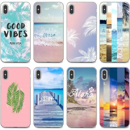 For Samsung Galaxy A12 A31 A41 A51 A71 A20e A21s M30 A10 A30 A40 A50 A60 A70 Housing Aloha-Summer-Stripes-wallpaper