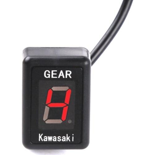 Motorcycle Ecu Direct Mount 1-6 Speed Gear Display Indicator LCD digital display For Kawasaki Z300 ER6N Z1000SX VN 900 Z800 Z750