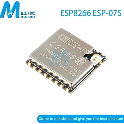 ESP-07S ESP8266 Serial To WIFI Module ESP 07S ESP07S Industrial Grade Wireless Module New IOT
