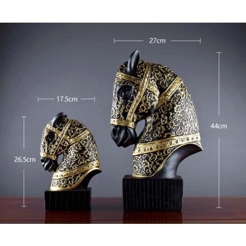 GOOD Home store Company SHOP decorative ART stock market financial business bring wealth money GOOD LUCK Success horse Statue