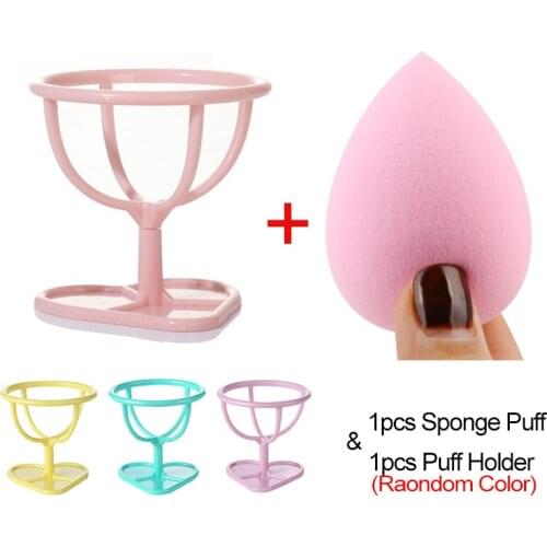 Cosmetic Puff Makeup Sponge Display Stand Drying Holder Rack Make Up Cosmetic Powder Puff Beauty Egg Holder Storage Bracket Case