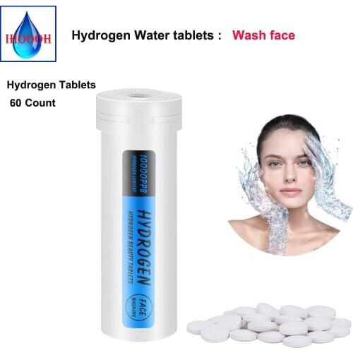 Purative Active H2 Molecular Hydrogen 10000PPB H2 60 Tablets Nano Hydrogen tablets Weakly acidic Hydration 60 Day