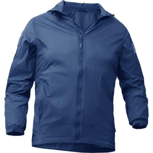 Men’s Jackets Waterproof Quick Dry Camping Fishing Clothing Sun-Protective Outdoor Breathable Sports Coats UV Windbreaker