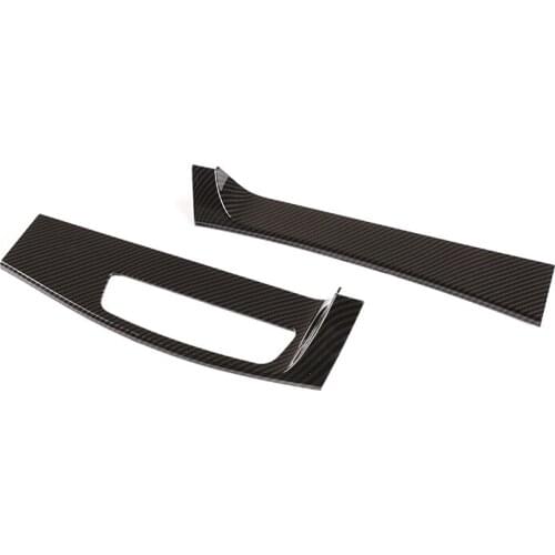 Car Center Console Dashboard Under Surface Decoration Panel Stickers For Mercedes Benz S Class W221 2008-2012