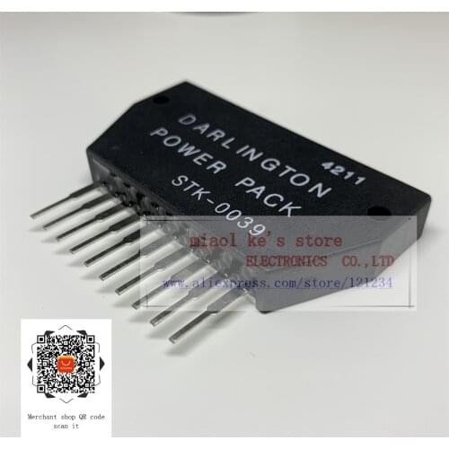 100%New original; STK-0039 STK0039 HYB-10 - UTPUT STAGE OF AF POWER AMP