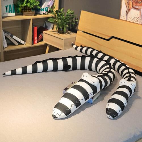 180-200cm Nordic style Crocodile Pillow Plush Toys Washable Sleep Partner sofa cushion Xmas Gift for kids Girl playmate
