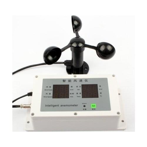 Special anemometer for tower crane and tower crane