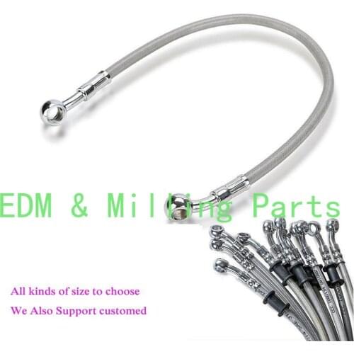 Universal Motorcycle Brake Oil Hose Line Pipe Hydraulic Reinforced Stainless ATV Dirt Pit