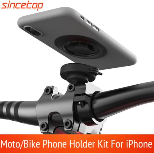 Bike Phone Holder Universal Handlebar Bicycle Mobile Cellphone Holder Motorcycle Quick Mount Stand For iPhone Samsung Xiaomi GPS