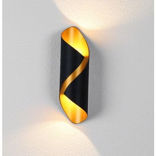 BEIAIDI Waterproof Up Down LED Wall Light Home Villa Hotel Shop Corridor Porch Light Sconce Outdoor Garden Front Door Wall Lamps