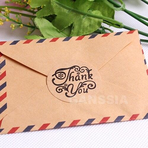 100pcs/lot Dia 3.5cm Vintage hand made sealing stickers Decoration DIY Gift supplies kraft sticker Packing labels (dd-1455)