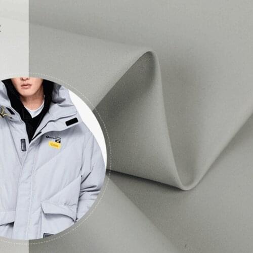 130 meters roll 75d cotton felt down jacket fabric Polyester plain weave dyed autumn and winter cotton clothing apparel fabric