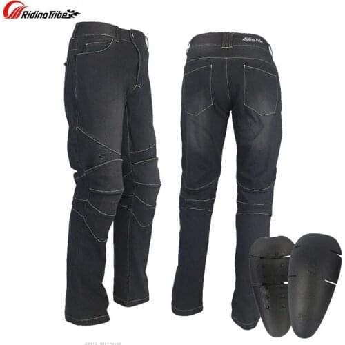 2019 Fashion Riding Tribe HP-11 motorcycle pants men with CE knee protection Four seasons Fabric Moto motocross trousers M-XXXXL