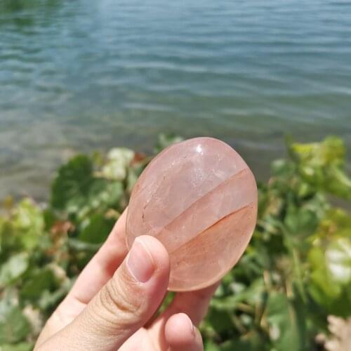 LOVE gemstone natural red fire quartz crystal reiki healing Madagascar fire quartz tumble gemstone wholesale as gift