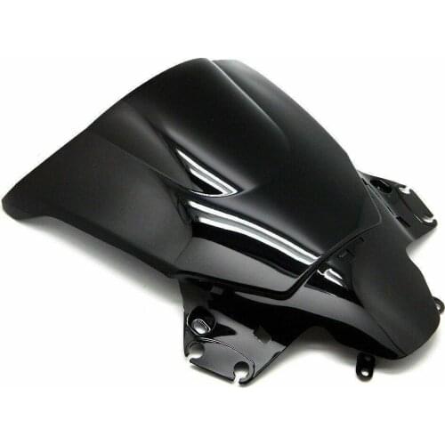 Motorcycle Blakc Double Bubble Windscreen Windshield Screen ABS Shield Fit For Honda CBR250R 2011-2013 2012