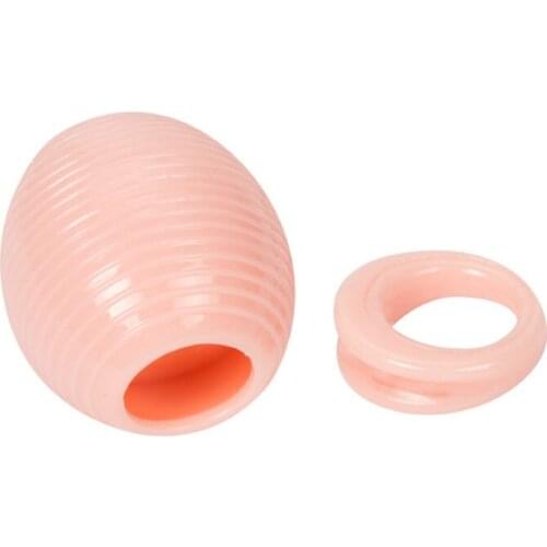 Fanala 2pcs/Set Foreskin Correction Cock Penis Rings For Day and Night Glans Penis Block For Men