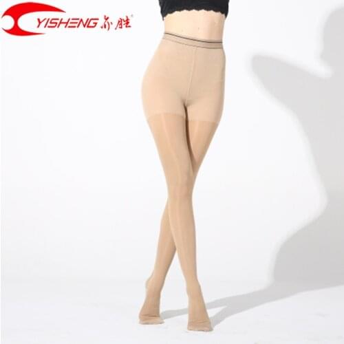 Findcool Thin Compression Pantyhose Slim Varicose Veins Women Summer Medical Stockings 15-20mmHg