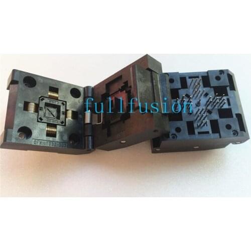 QFN11T032-003 QFN32 0.5mm Pitch Yamaichi IC Test Socket IC body size 5x5mm Burn in Socket