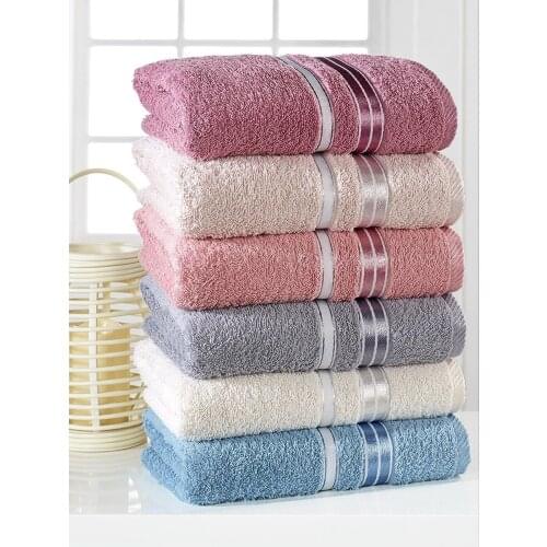 Premium 6 Pcs Towel Set Hand Towels And Face Towels 100% Cotton Turkish Quality Luxury Super Soft and Highly Absorbent Towels
