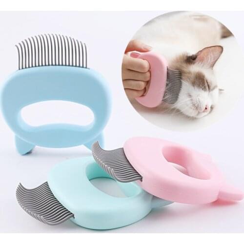 Pet Massage Brush Remove Loose Hairs Shell Silicone Needle Comb Animal Flea Bath Cleaning Comb Pet Cat Dog Grooming Tool Brush