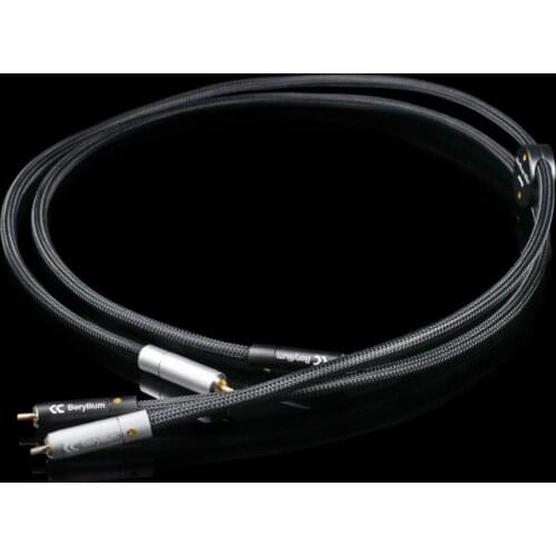 CopperColour Conductor wire Audio XLR cable Beryllium silver alloy CC BE-Plus cord pair with Silver-plated XLR connector