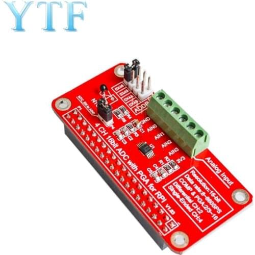 3.3V ADS1115 ADC Module for Raspberry Pi 3/2 / B + Zero I2C RPI ADS1115 ADC Analog To Digital Converter
