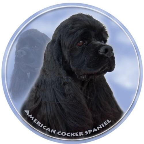 S40301# Various Sizes PVC Decal American Cocker Spaniel Car Sticker Waterproof For Bumper Rear Window Laptop Refrigerator Toilet