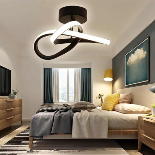 Modern Ceiling Light LED Corridor Lamp Balcony Lights for Living Room Bedroom Home Lighting Cool/Warm White Dimmable AC85-265V