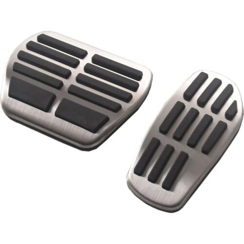 Sport stainless steel Fuel Brake Footrest Pedal MAT for Renault Clio duster scenic 3 Talisman