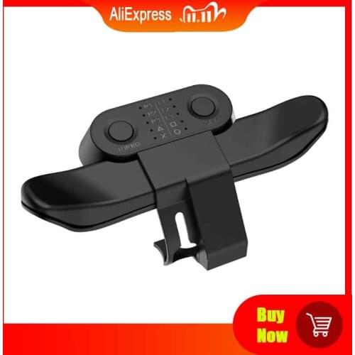 Extended Gamepad Back Button Attachment Joystick Rear Button With Turbo Key Adapter For PS4 Game Controller Accessories