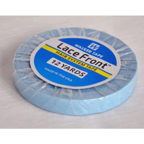 1cm*12Yards Blue Top Tape Hair Extensions Double-Sided Adhesives Tape For Tape Hair Extensions/Toupee/Closure