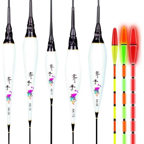 Luminous Electric Bite Fishing Floats High Sensitivity Stick Float Bobber Lure Sea LED Electronic Carp Fishing Buoy Accessories