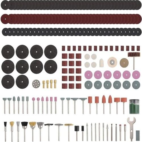 225PC Electric Grinding Accessories Set Electric Grinding Grinding Machine Accessories Combination Grinding and Polishing