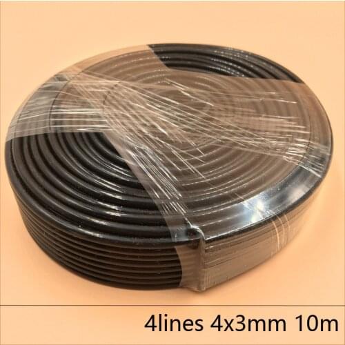 4 Lines UV printer ink tube 4X3MM for Epson Allwin Mimaki Roland Mutoh ink hose 10M/lot Large ink supply ink system