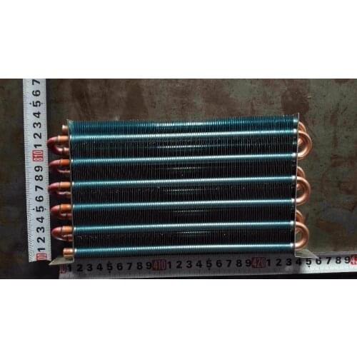 7mm condense ,evaporator ,heat exchanger, radiator, water cooling, could welding pagoda joint 1mm galvanized steel plate