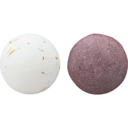 2 Pcs Spa Bath Bomb Scented Organic Essential Oil Bath for Relaxing
