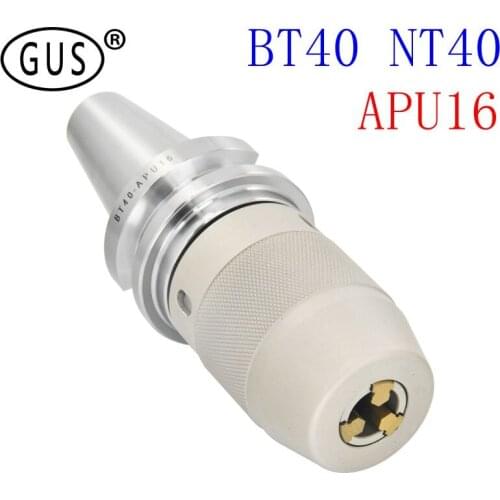 BT40 NT40 Tool holder APU16 self-tightening drill clamp Suitable for CNC machine tool drilling machine spindle drilling clamp