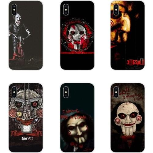 For Apple iPhone X XR XS 11Pro MAX 4S 5S 5C SE 6S 7 8 Plus ipod touch 5 6 Saw Horror Moive Ghost Remarkable Popular Design Cover