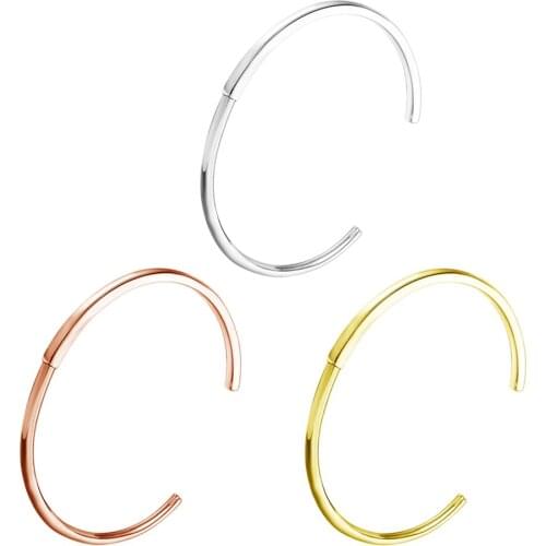 CKK Signature I-D Bangles Bracelets for Women Pulseira Feminina Pulseras Mujer Moda Silver 925 Sterling Jewelry